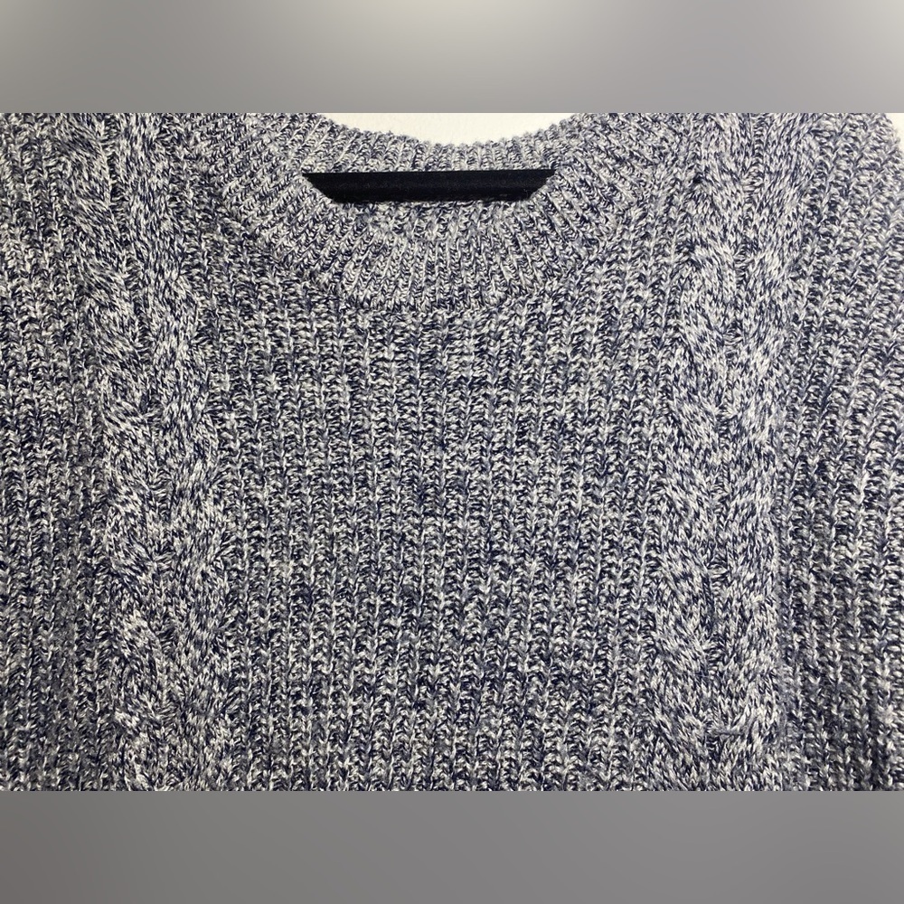 Cozy Gray Knit Sweater - Picture 3 of 3